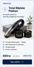 Komplett Bilpleiepakke fra Bilovo